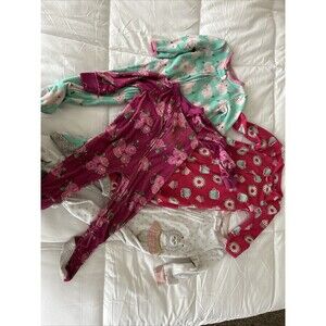 Girls 18 Months Pajama Set Lot Of 4 Duck Duck Goose Carters